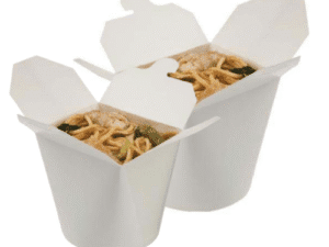 Popierinės WOK dėžutės